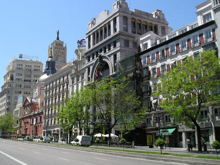 Map of Madrid and Region