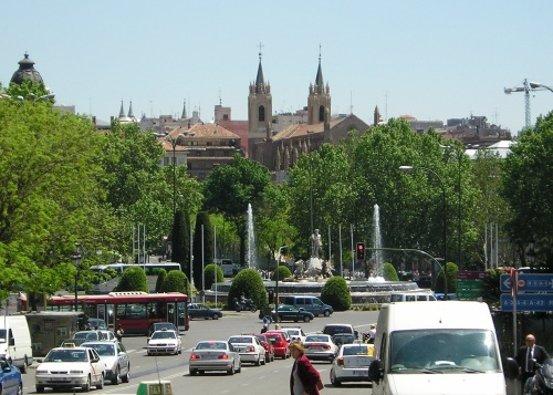 Hop on Hop off Route in Madrid Spain