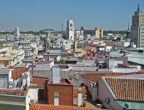 Districts of Madrid Spain